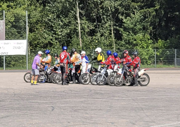 Мотоболисты команды 