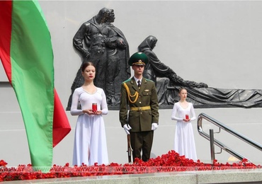 ТОРЖЕСТВА ПО СЛУЧАЮ 79-Й ГОДОВЩИНЫ ОСВОБОЖДЕНИЯ ГОРОДА ПРОШЛИ В ПИНСКЕ